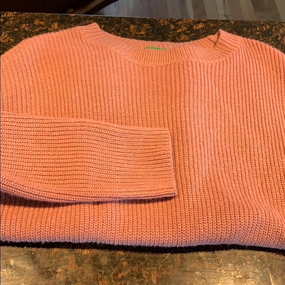 Pink Knit Sweater